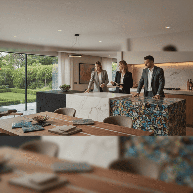 Fine Homes Reveals Latest Kitchen Counter Trends